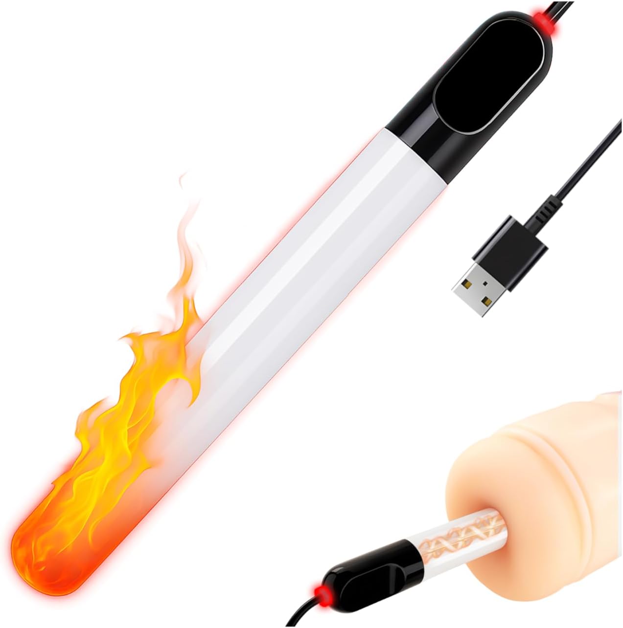 WarmRod Pro – Fast USB Heating Stick for Masturbators & Sex Dolls - Vixen | Nova Network