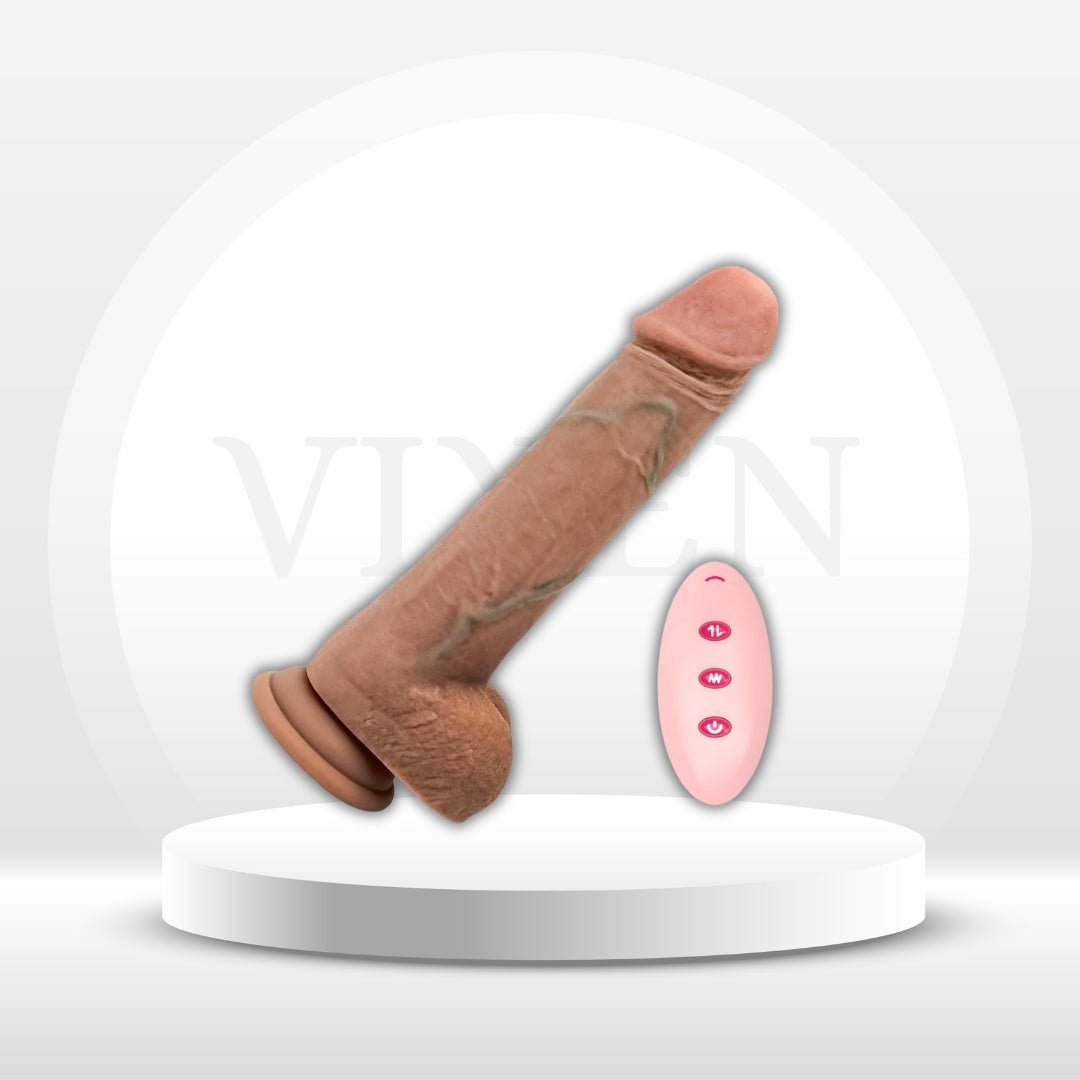 WarmRush Heated Thrusting G - Spot Dildo - Vixen | Nova Network
