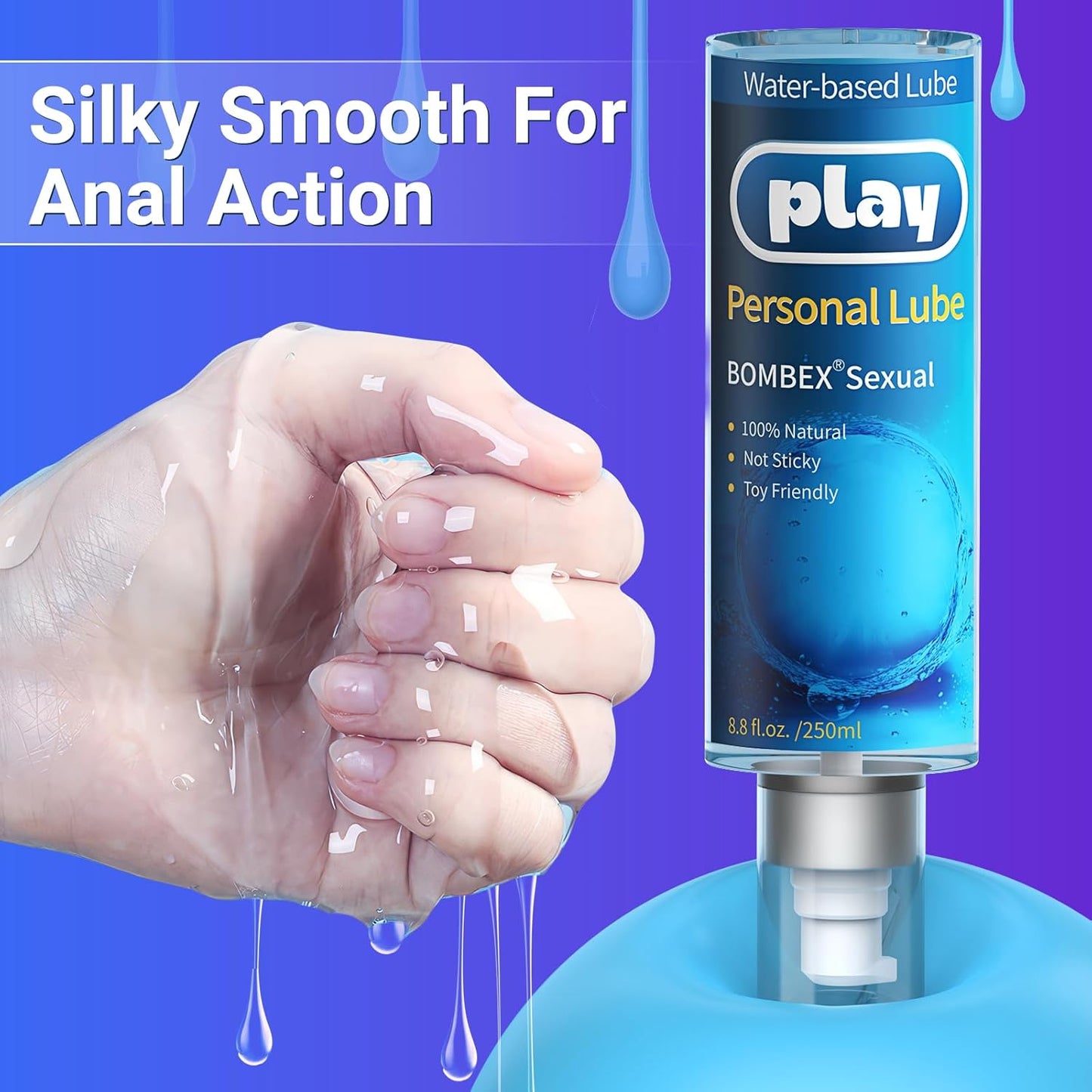 Water - Based Personal Lubricant – Toy - Friendly & Long - Lasting - Vixen | Nova Network