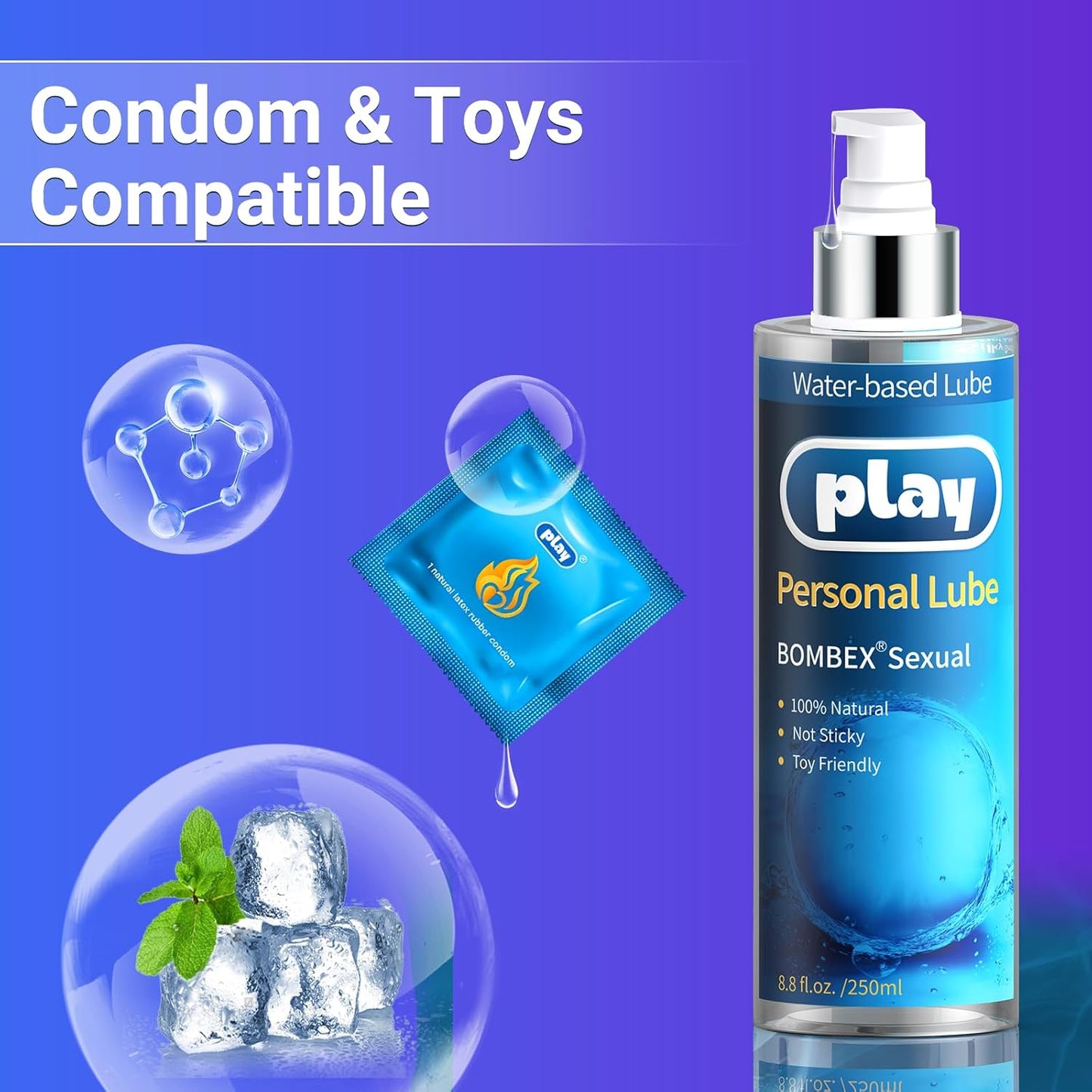Water - Based Personal Lubricant – Toy - Friendly & Long - Lasting - Vixen | Nova Network