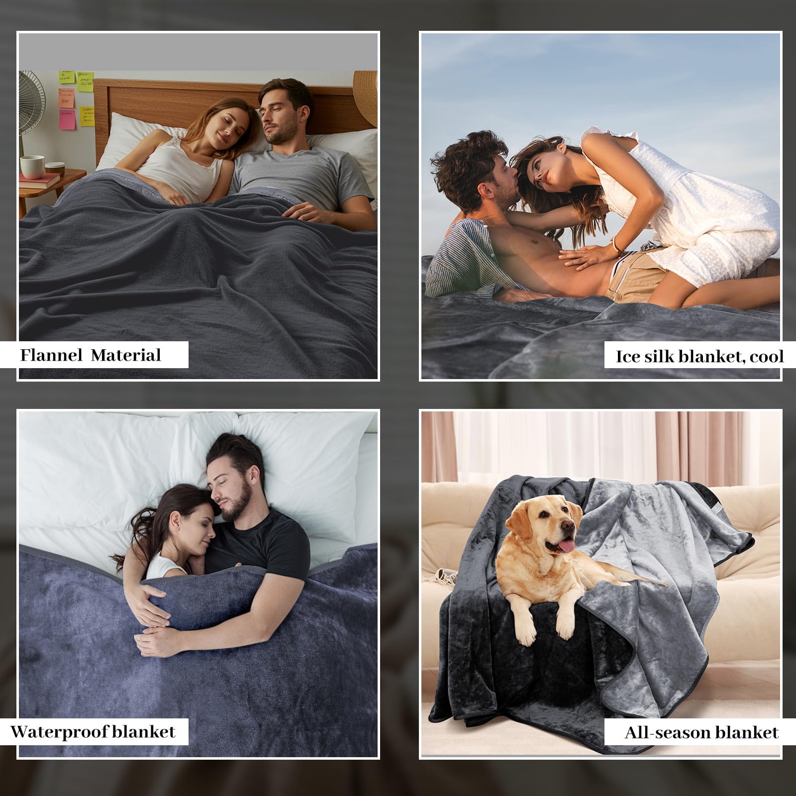 Waterproof Dual - Tone Intimacy Blanket - Vixen | Nova Network