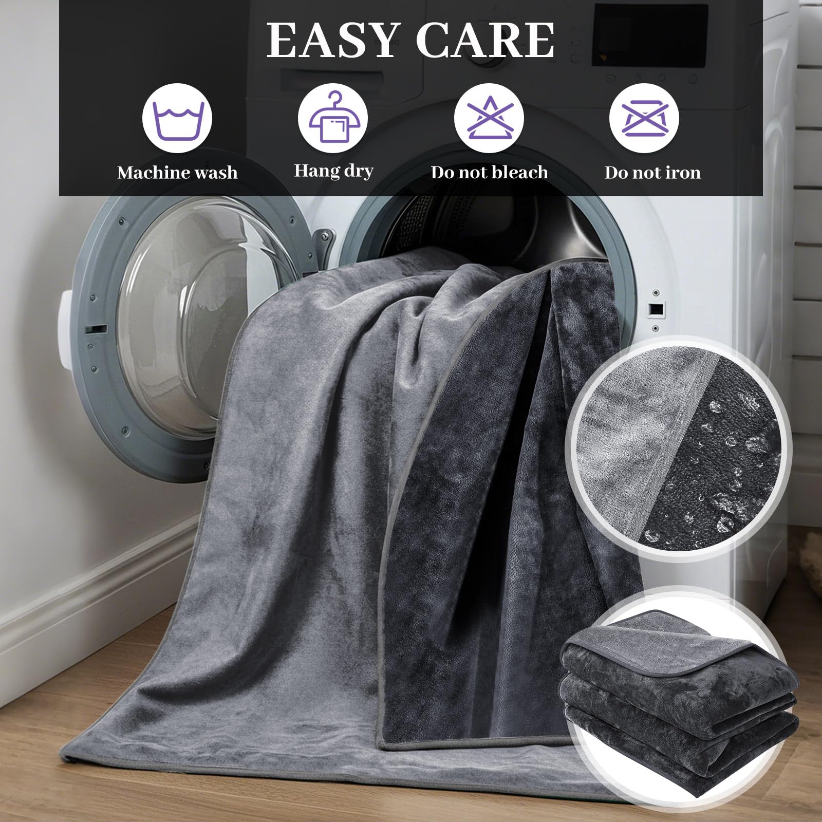 Waterproof Dual - Tone Intimacy Blanket - Vixen | Nova Network
