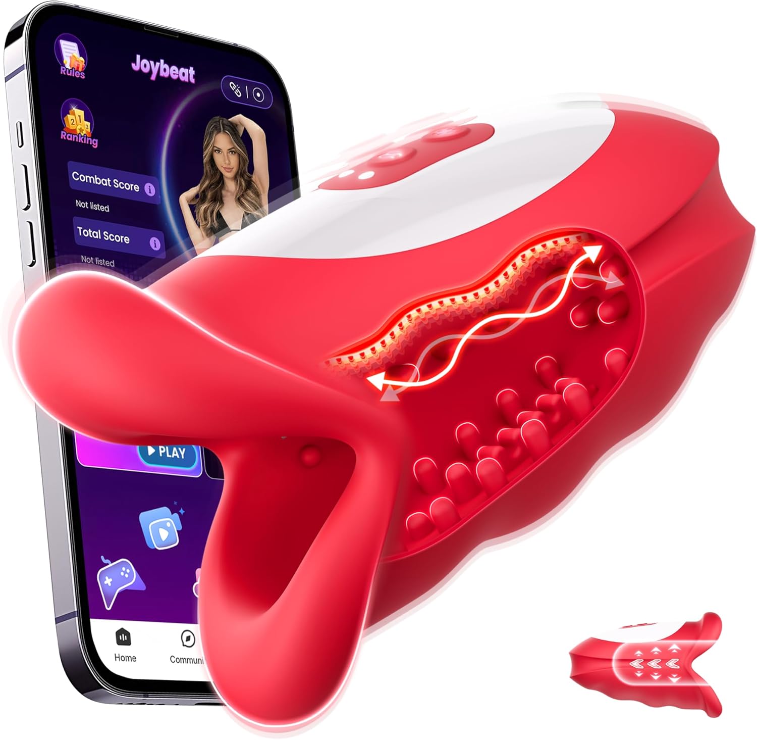 WaveGrip Oral Wave - Motion Vibrator for Men - Vixen | Nova Network