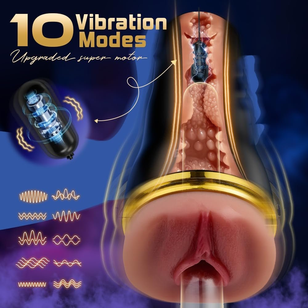 WaveLock Automatic Suction Male Masturbator - Vixen Adult Playroom