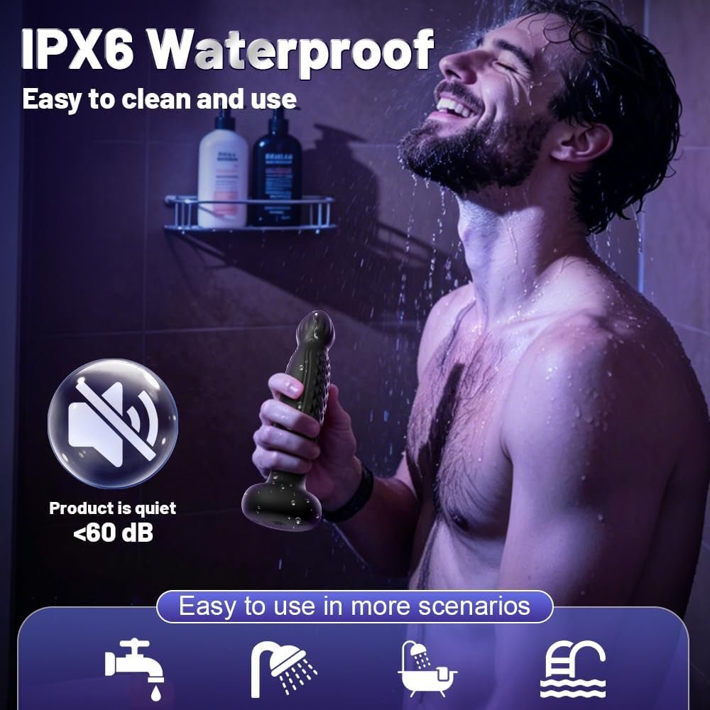 WaveWrithe AI App - Controlled Wriggling Prostate Massager - Vixen | Nova Network