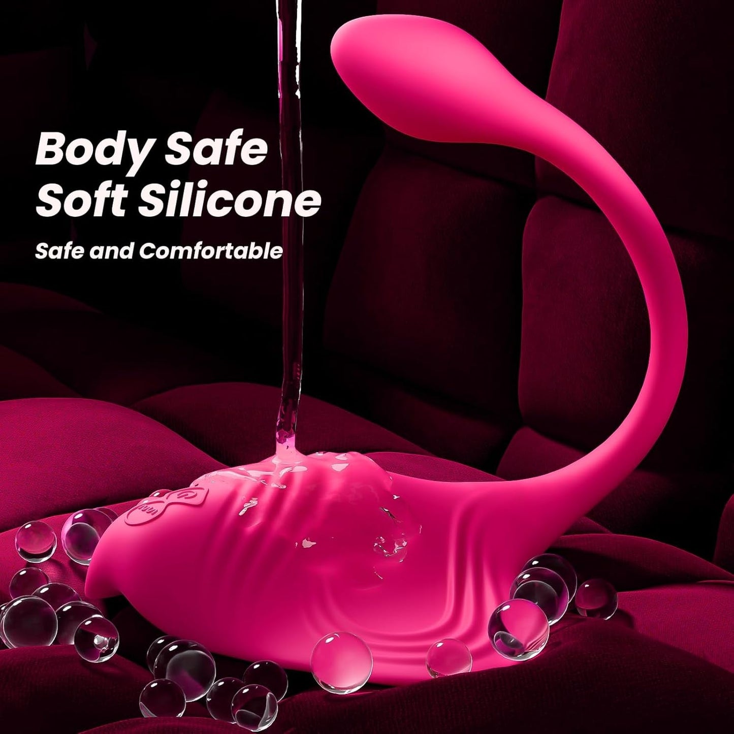 Wearable Vibrator Adult Sex Toys - Thrusting Dildo with App＆Remote Control Vibrators Female Sex Toy with 9 Powerful Vibrating Dildos Adult Toys for Women Sex Toy Ultra Quiet in Public Fun (Vibrator) - Vixen | Nova Network