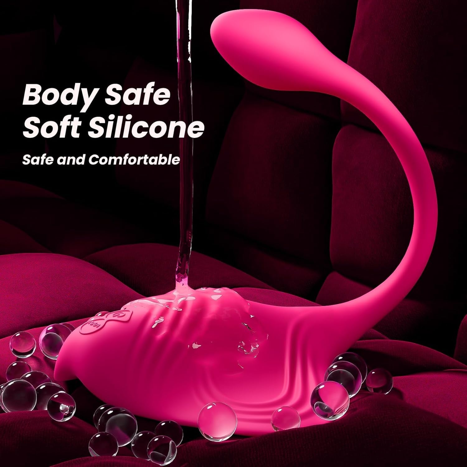 Wearable Vibrator Adult Sex Toys - Thrusting Dildo with App＆Remote Control Vibrators Female Sex Toy with 9 Powerful Vibrating Dildos Adult Toys for Women Sex Toy Ultra Quiet in Public Fun (Vibrator) - Vixen | Nova Network