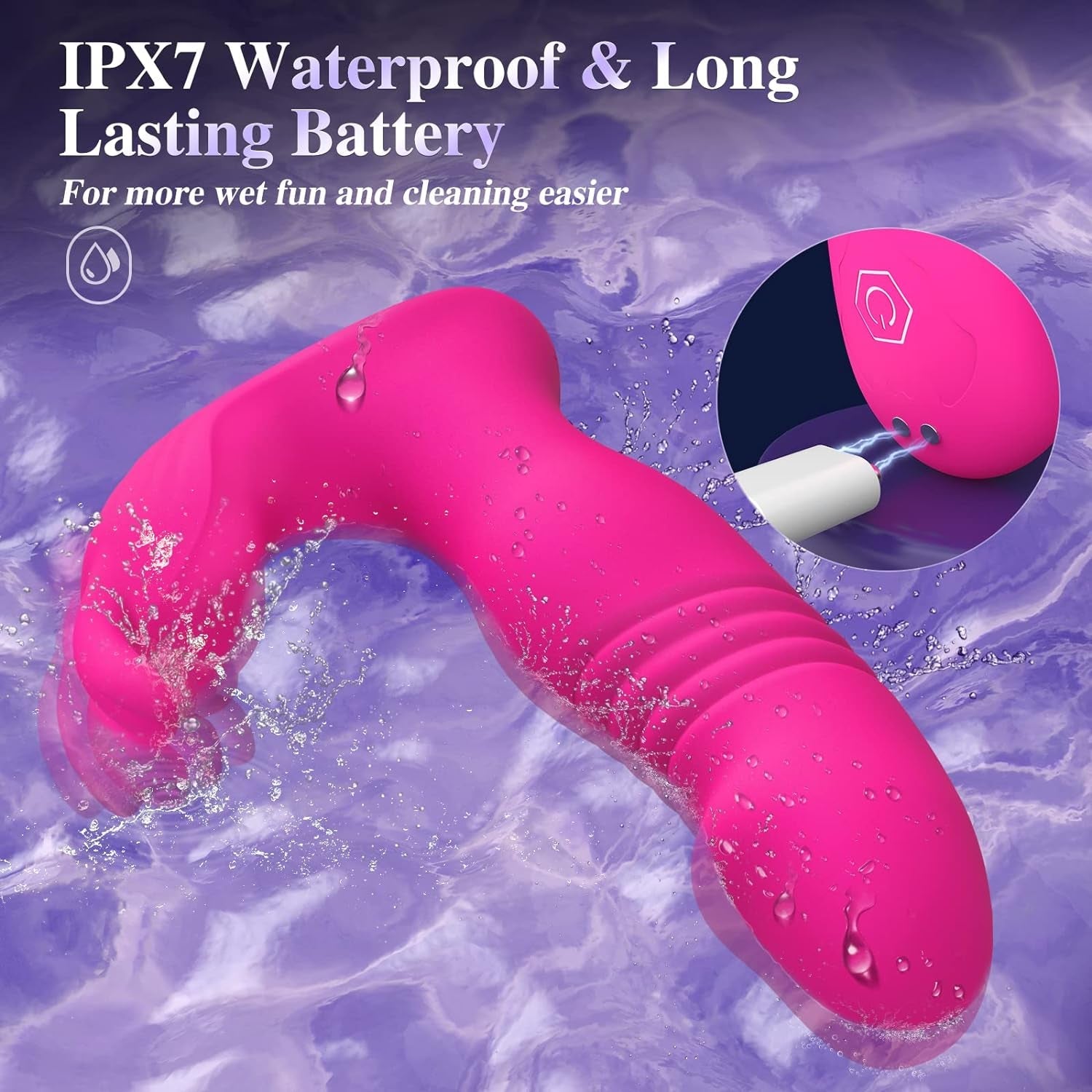 Wearable Vibrator for Women Sex Toys - 3IN1 App Remote Control Vibrator Wearable, Adult Toys with 9 Bunny Vibrators & 9 Thrusting Dildos Vibrater Sex Toy - Vixen | Nova Network