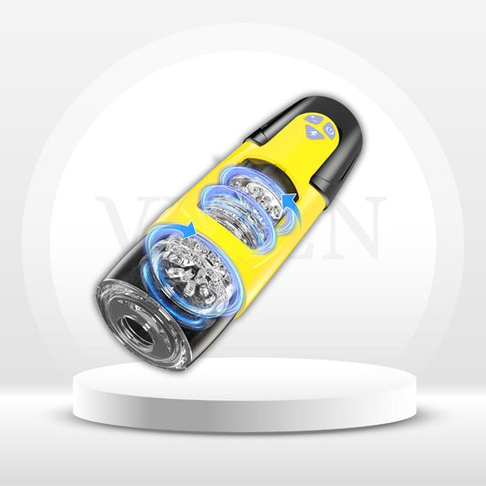 WhirlDrive Thrusting Rotating Male Stroker LCD Display - Vixen | Nova Network