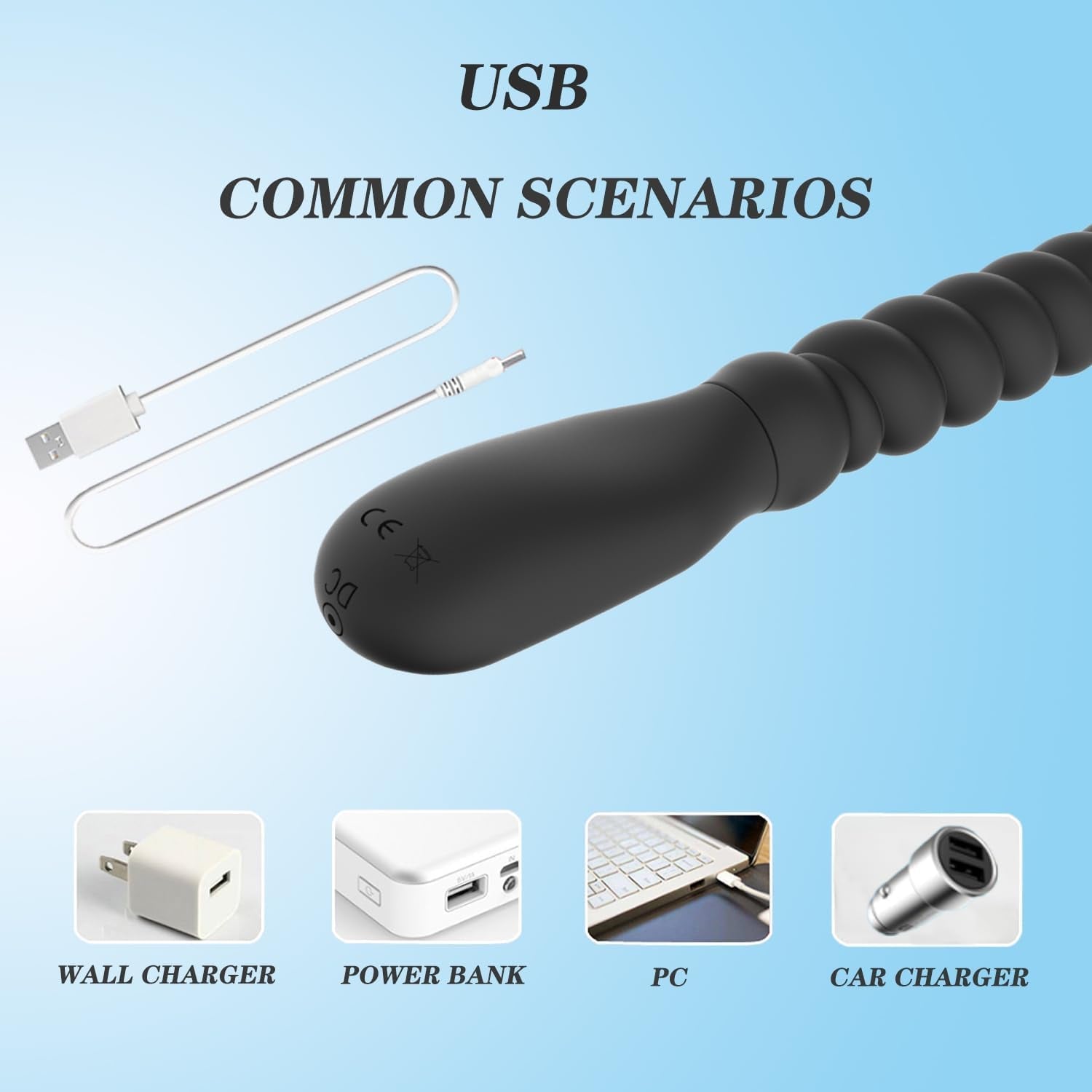 WhisperBead Vibrating Anal Beads Wand | 10 Modes - Vixen | Nova Network