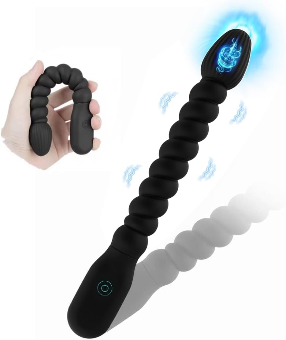 WhisperBead Vibrating Anal Beads Wand | 10 Modes - Vixen | Nova Network