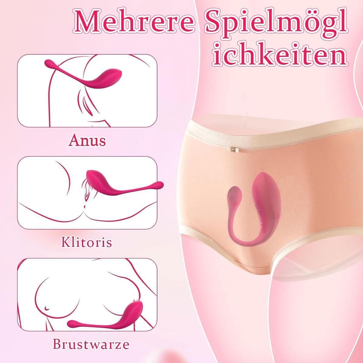 WhisperEgg Remote Control Vibrating Egg Vibrator - Vixen | Nova Network