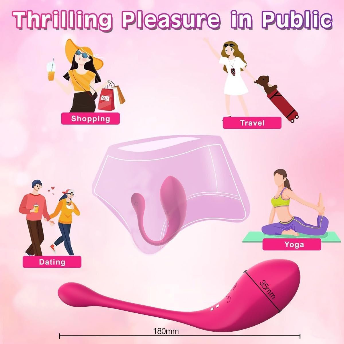 WhisperEgg Remote Control Vibrating Egg Vibrator - Vixen | Nova Network