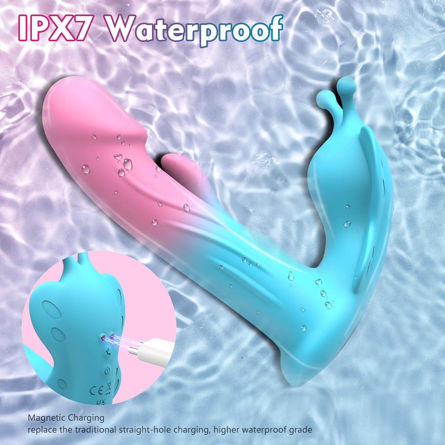 WhisperLink Triple Tease Butterfly Panty Vibrator - Vixen | Nova Network