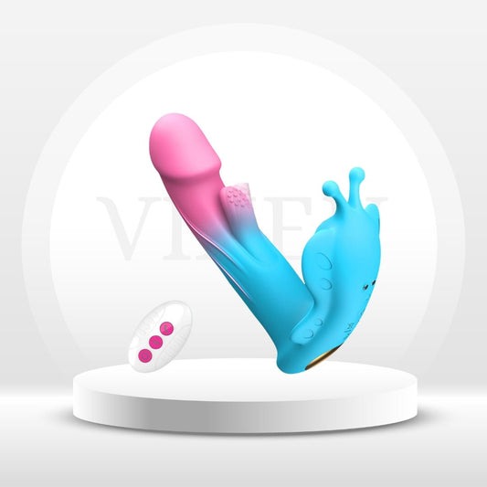 WhisperLink Triple Tease Butterfly Panty Vibrator - Vixen | Nova Network