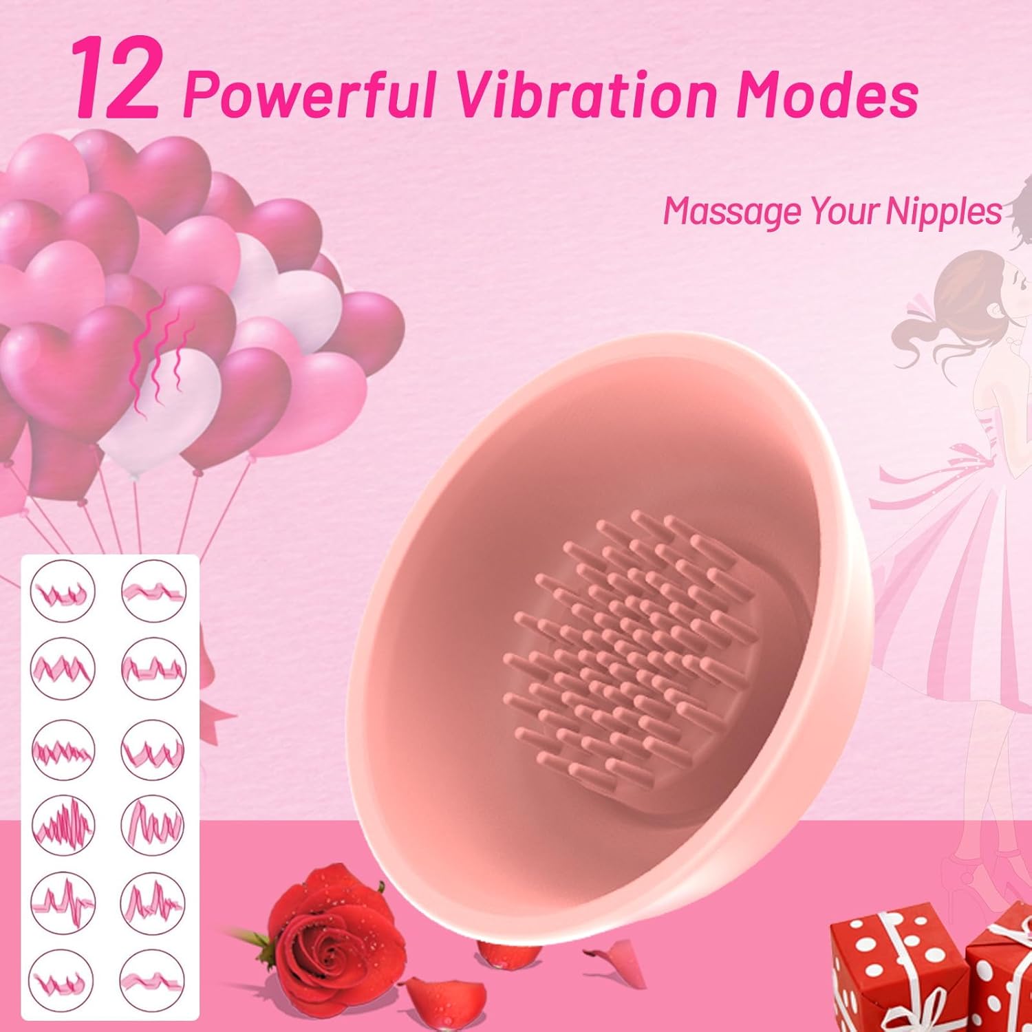 WhisperNip Pulse Vibrator Teasers - Vixen | Nova Network