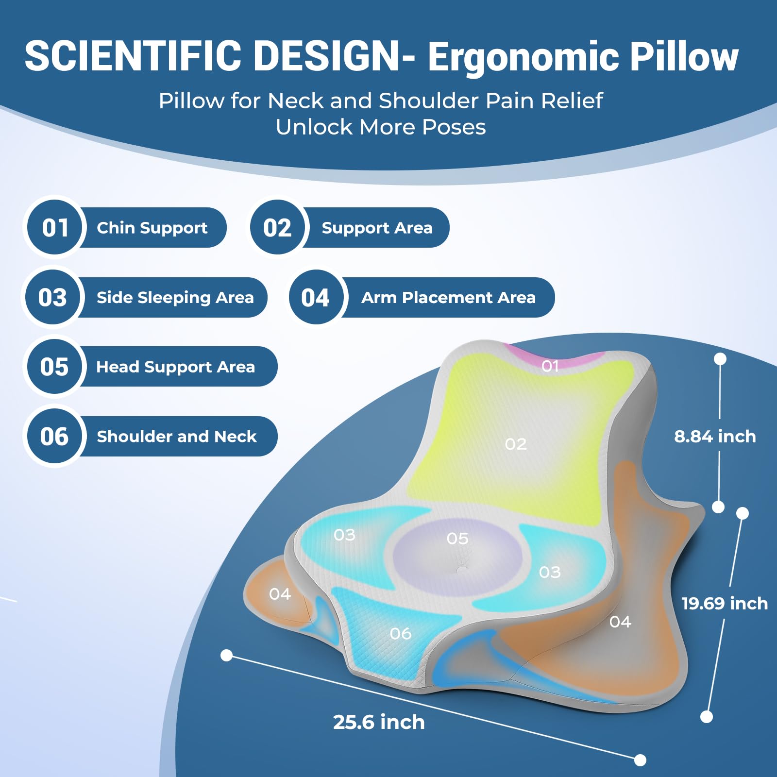 White Couples Intimate Position Wedge Pillow - Vixen | Nova Network