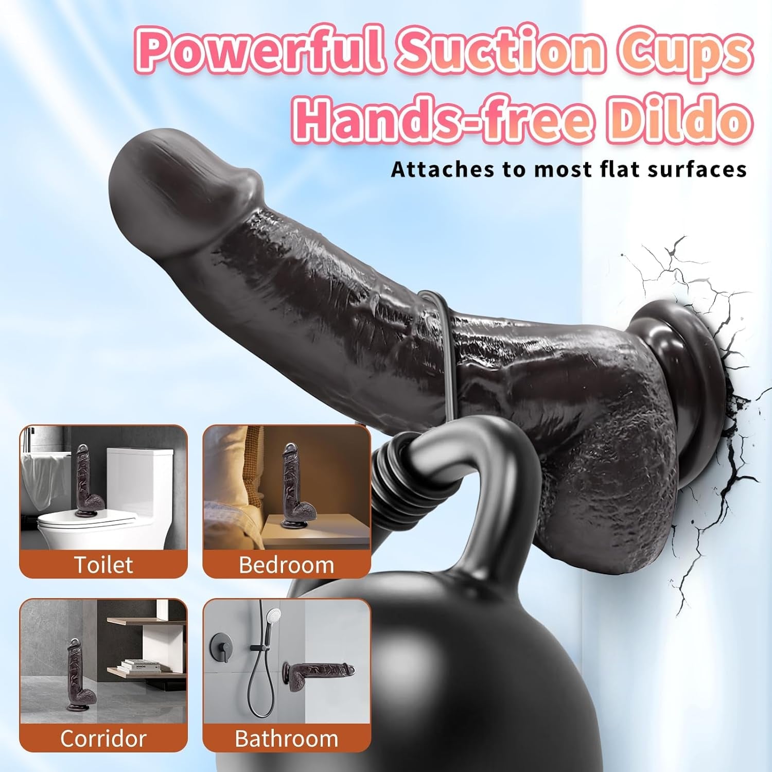 WildHarness Remote Vibrating Strap-On Dildo & Suction Cup - Vixen | Nova Network