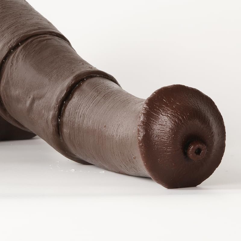 WildMustang 14" Giant Fantasy Dildo | Dual-Density Suction - Vixen | Nova Network