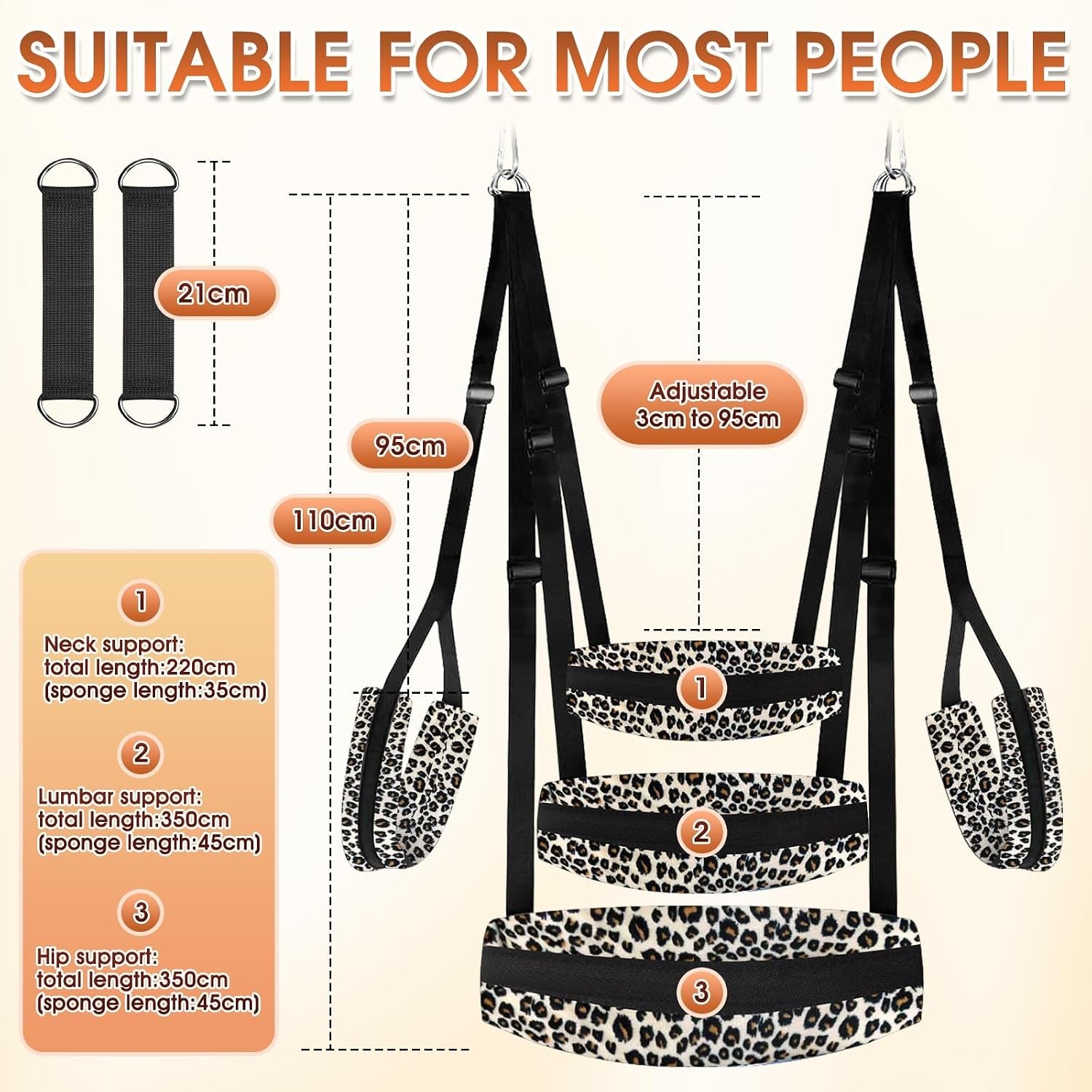 WildPerch Heavy-Duty Sex Swing Sling 400lb Hold - Vixen | Nova Network
