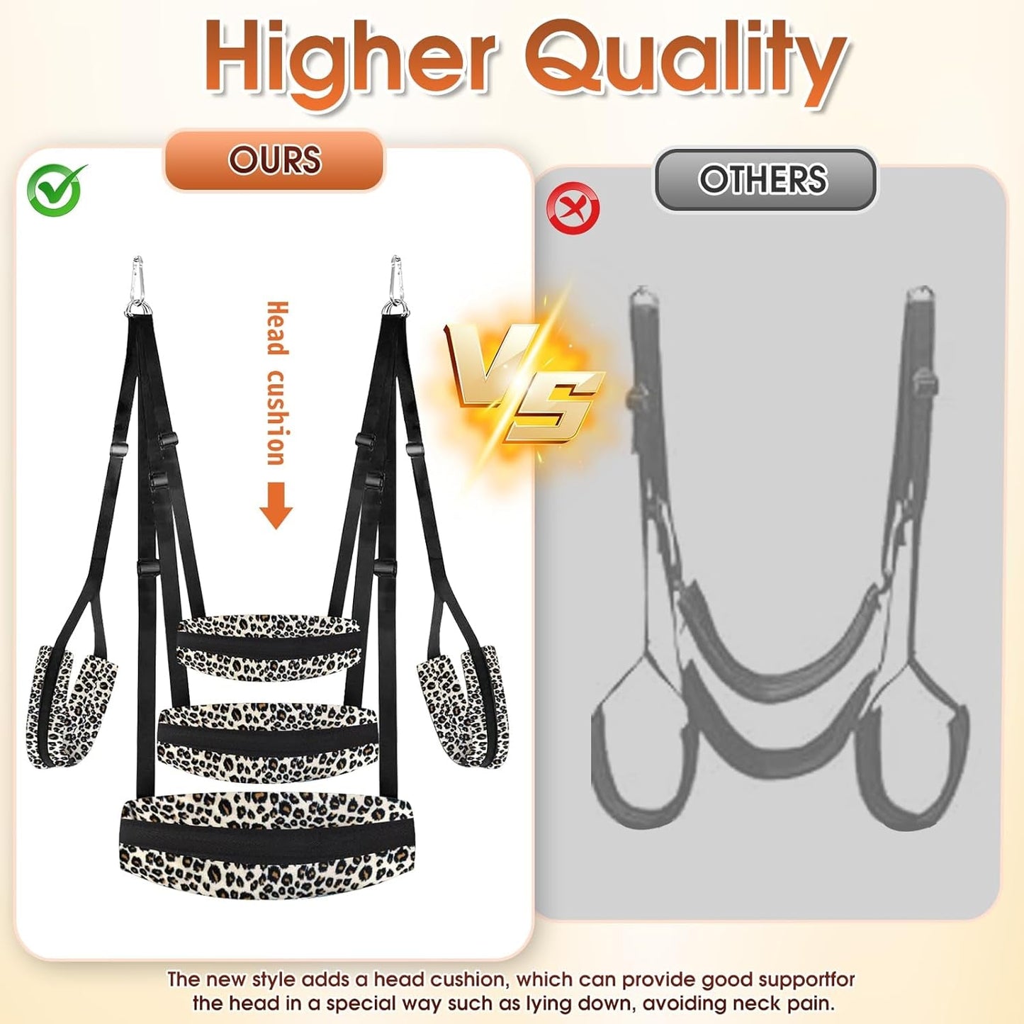 WildPerch Heavy-Duty Sex Swing Sling 400lb Hold - Vixen | Nova Network