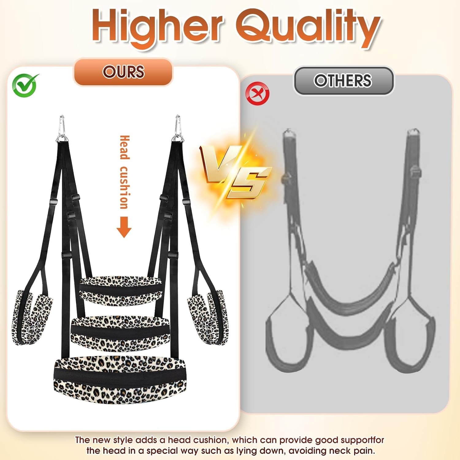WildPerch Heavy-Duty Sex Swing Sling 400lb Hold - Vixen | Nova Network