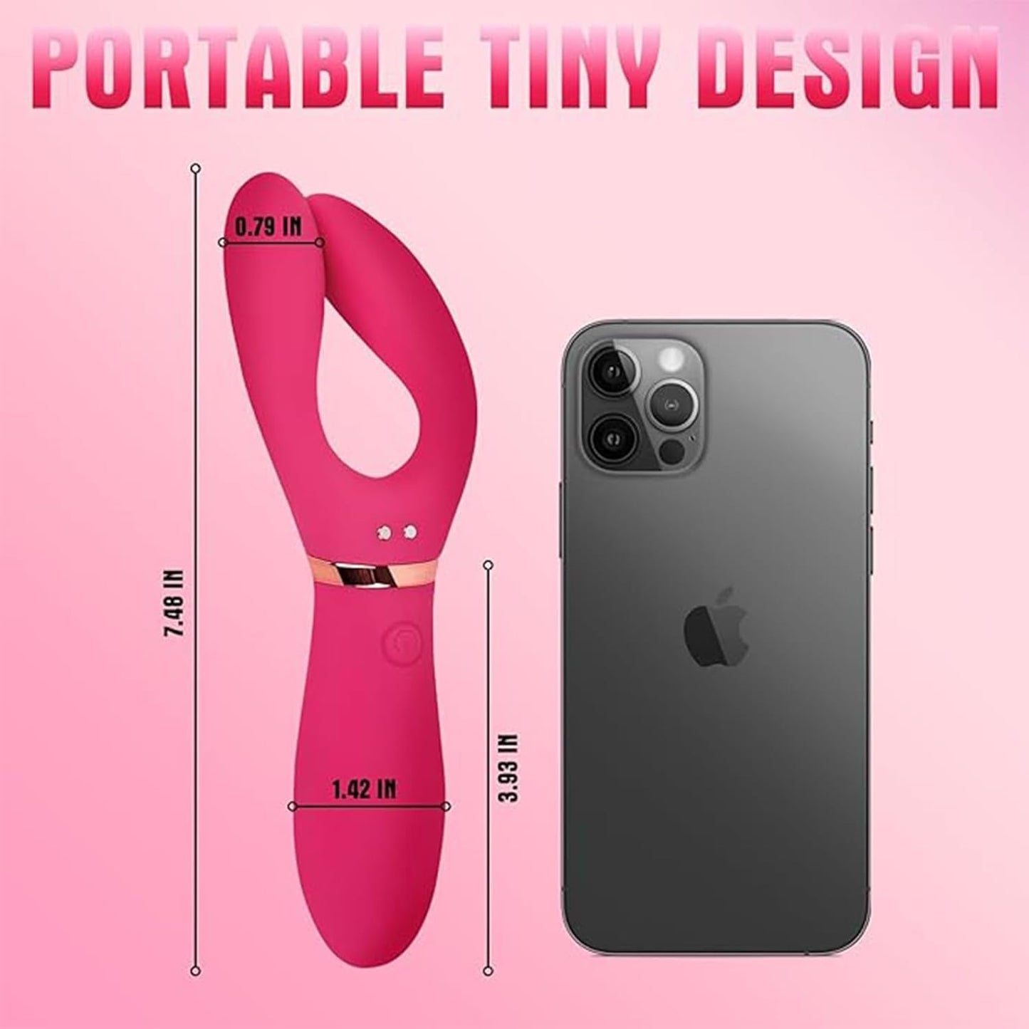 WishBone Rabbit Vibrator – G-Spot & Clitoral Massager - Vixen Adult Playroom