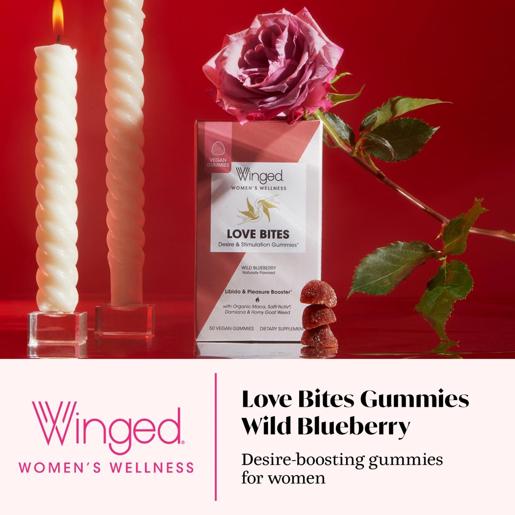 Women’s Pleasure Boost Aphrodisiac Gummies - Vixen | Nova Network
