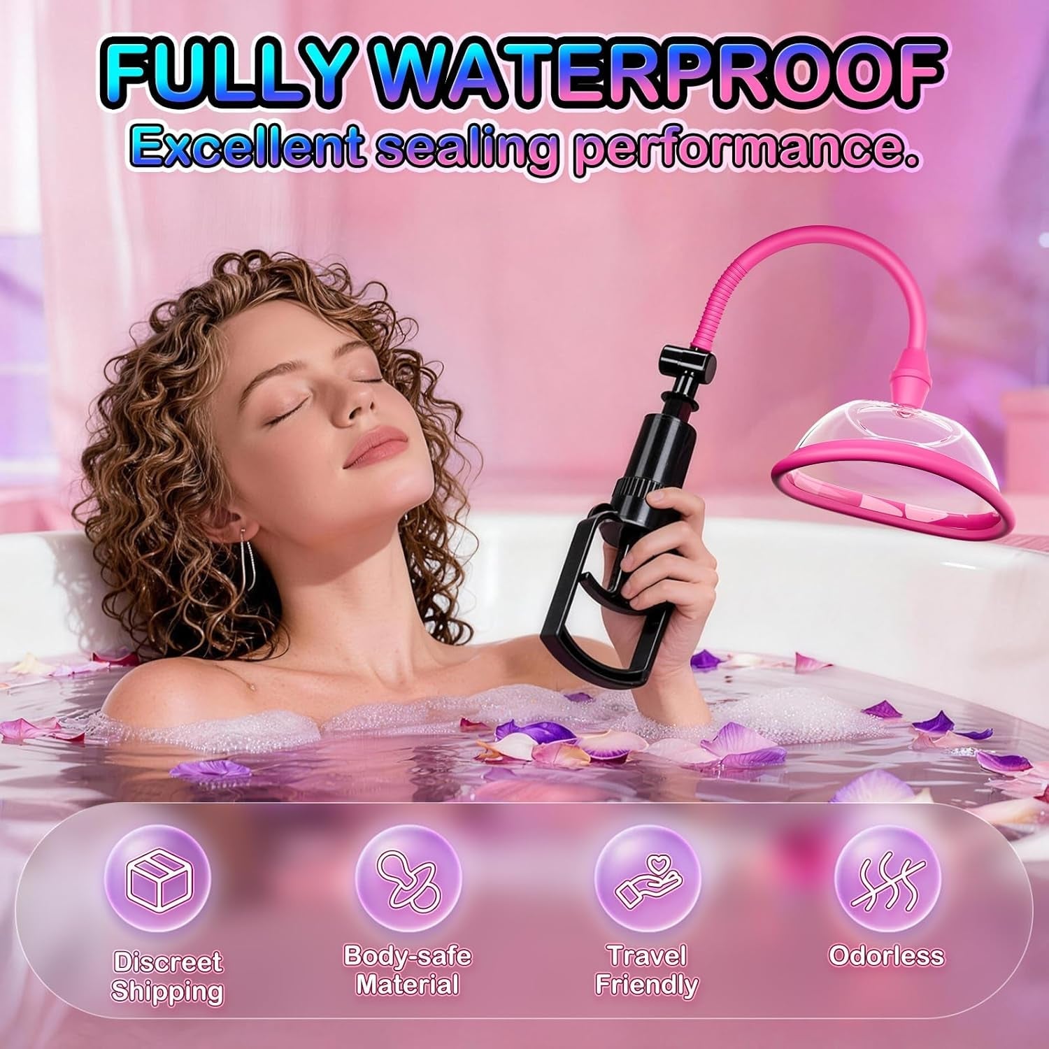 Womens Sex Toys Pussy Pump - Vacuum Clitoral Vagina Sex Pump Clit Nipple Sucker BDSM Sex Toy Kit, Female Adult Sex Toys & Games Sexual Pleasure Tools for Women Couples, 5 Strong Suction Cups Included - Vixen | Nova Network