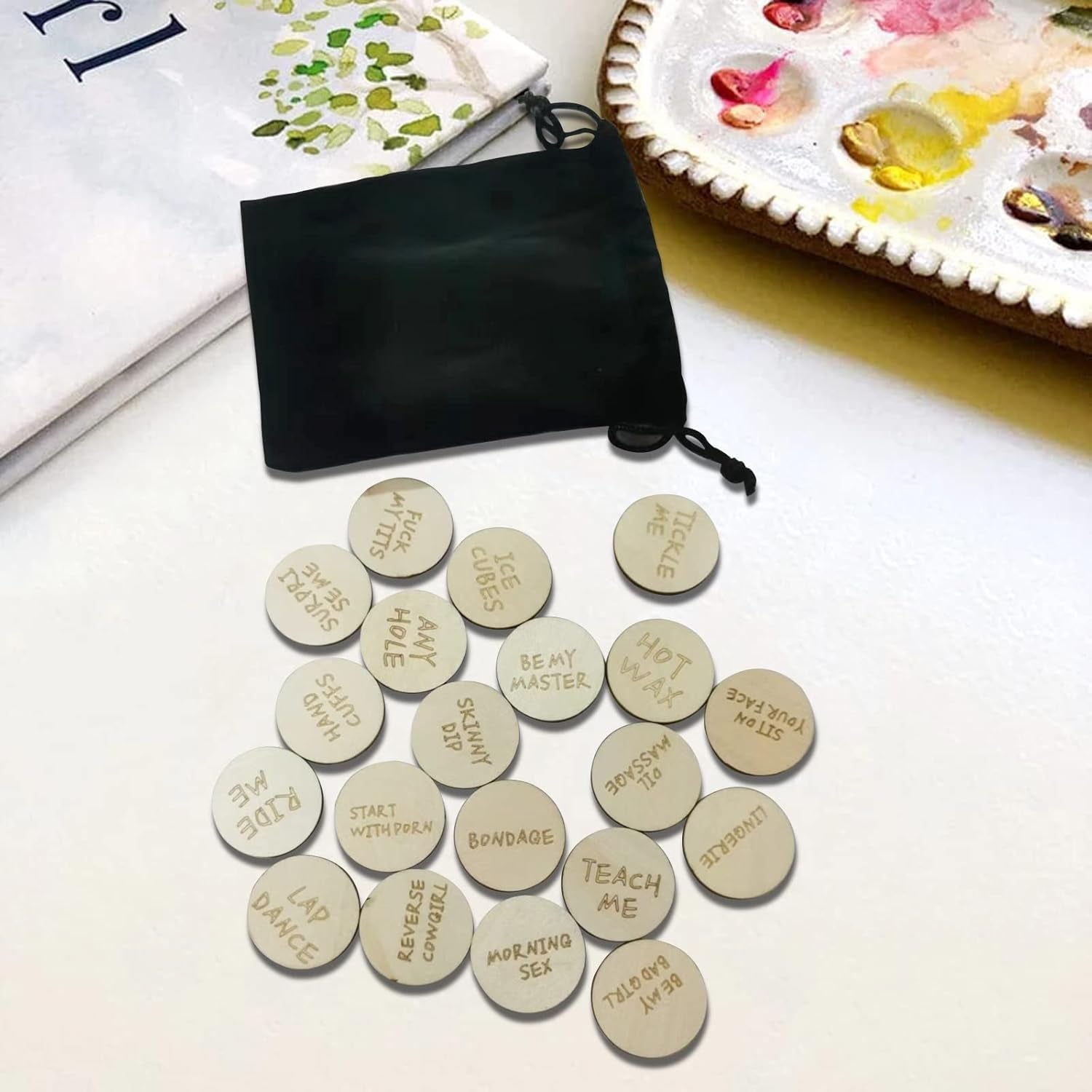 Wooden Date Night Spicy Tokens - Vixen | Nova Network