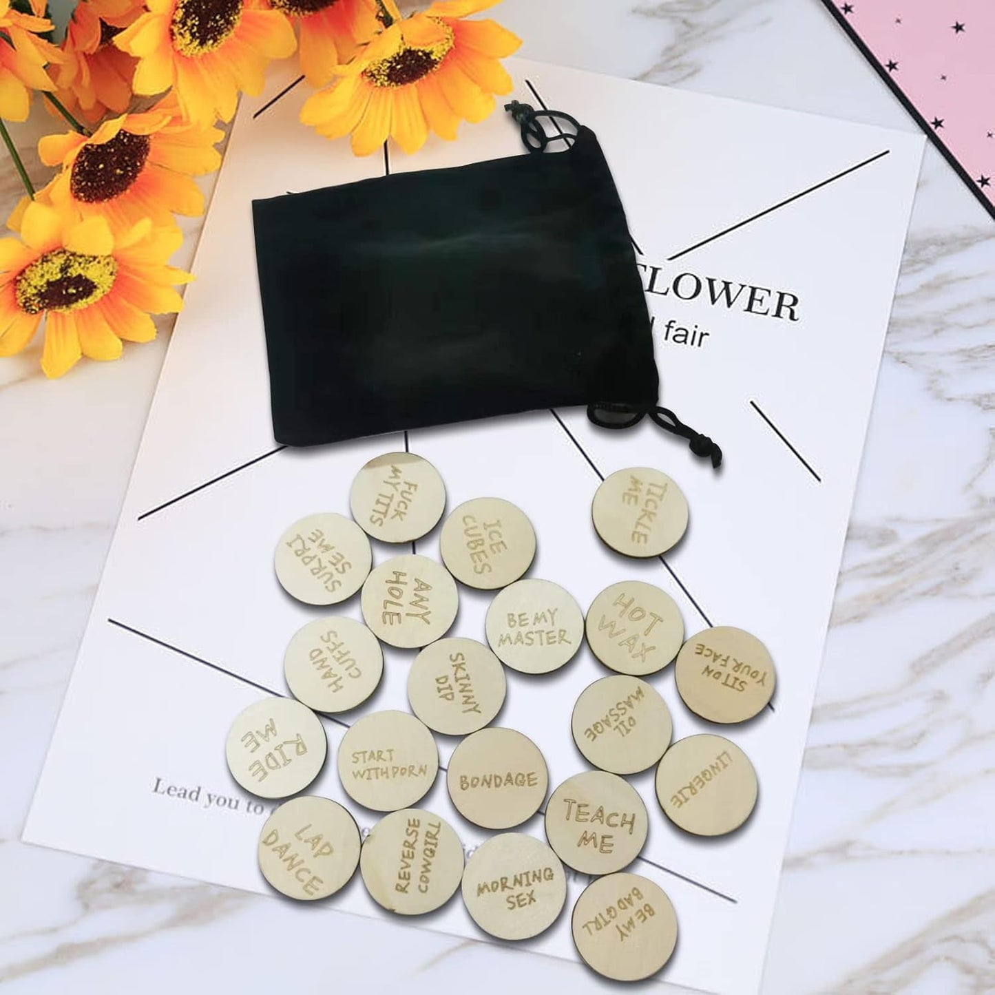 Wooden Date Night Spicy Tokens - Vixen | Nova Network