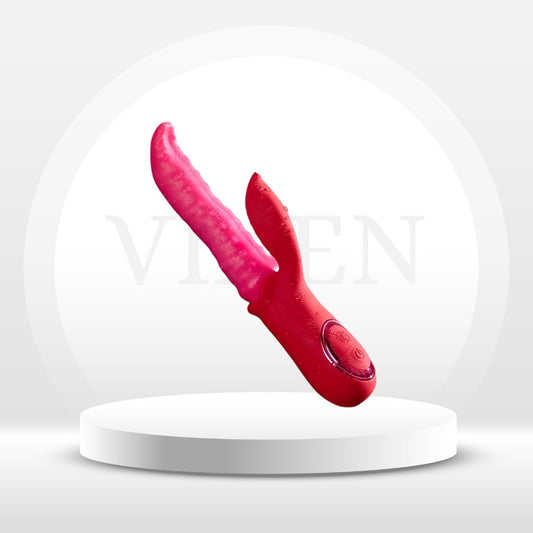WriggleMate Tongue Vibrator with Dual Motors - Vixen | Nova Network